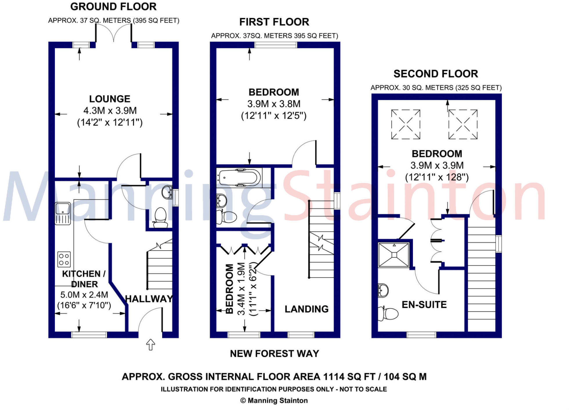 New Forest Way, Leeds, West Yorkshire floorplan