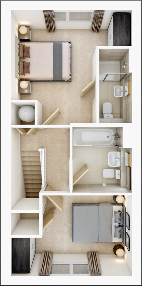 Station Road, 
Altofts, 
West Yorkshire,
WF6 2ND floorplan
