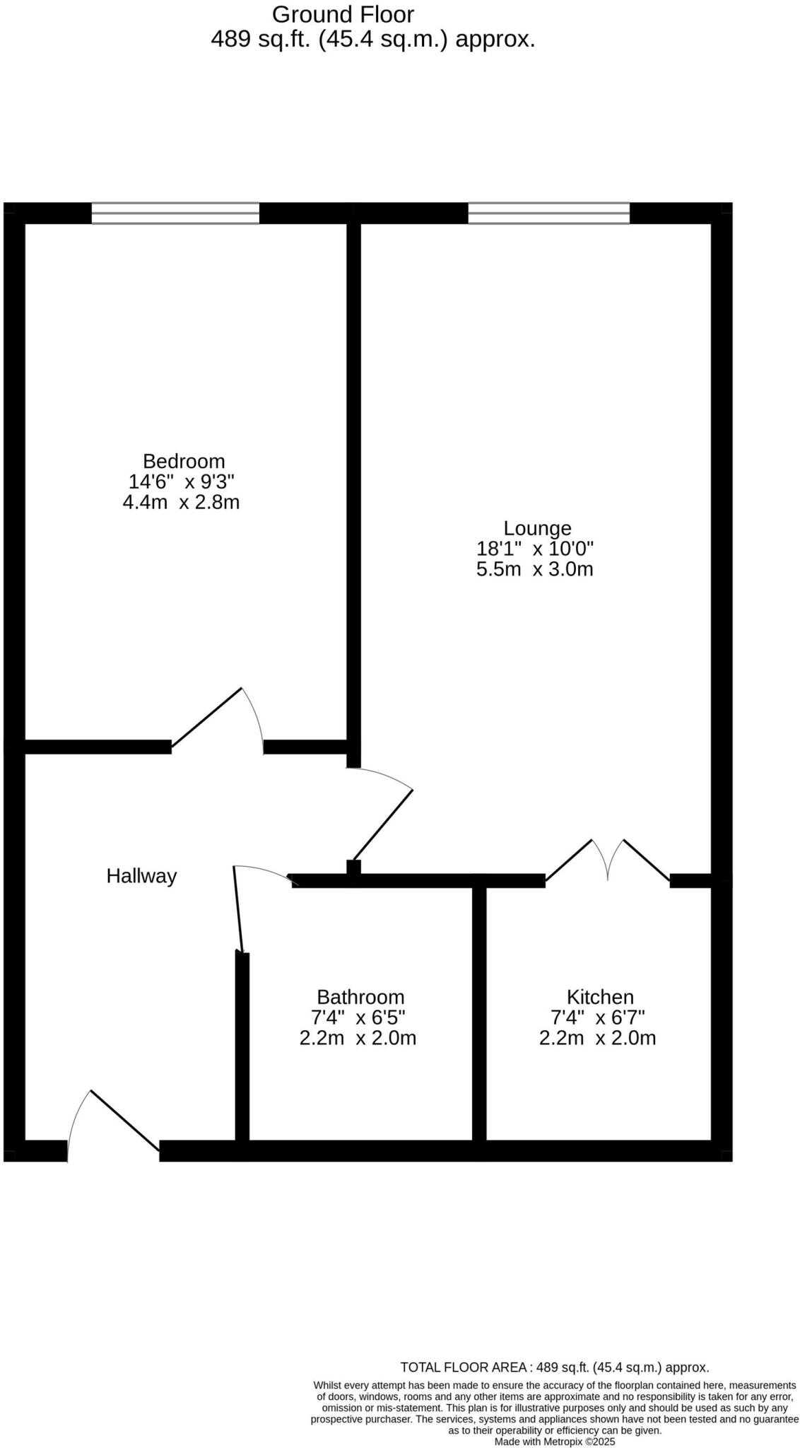 Southport, PR8 floorplan