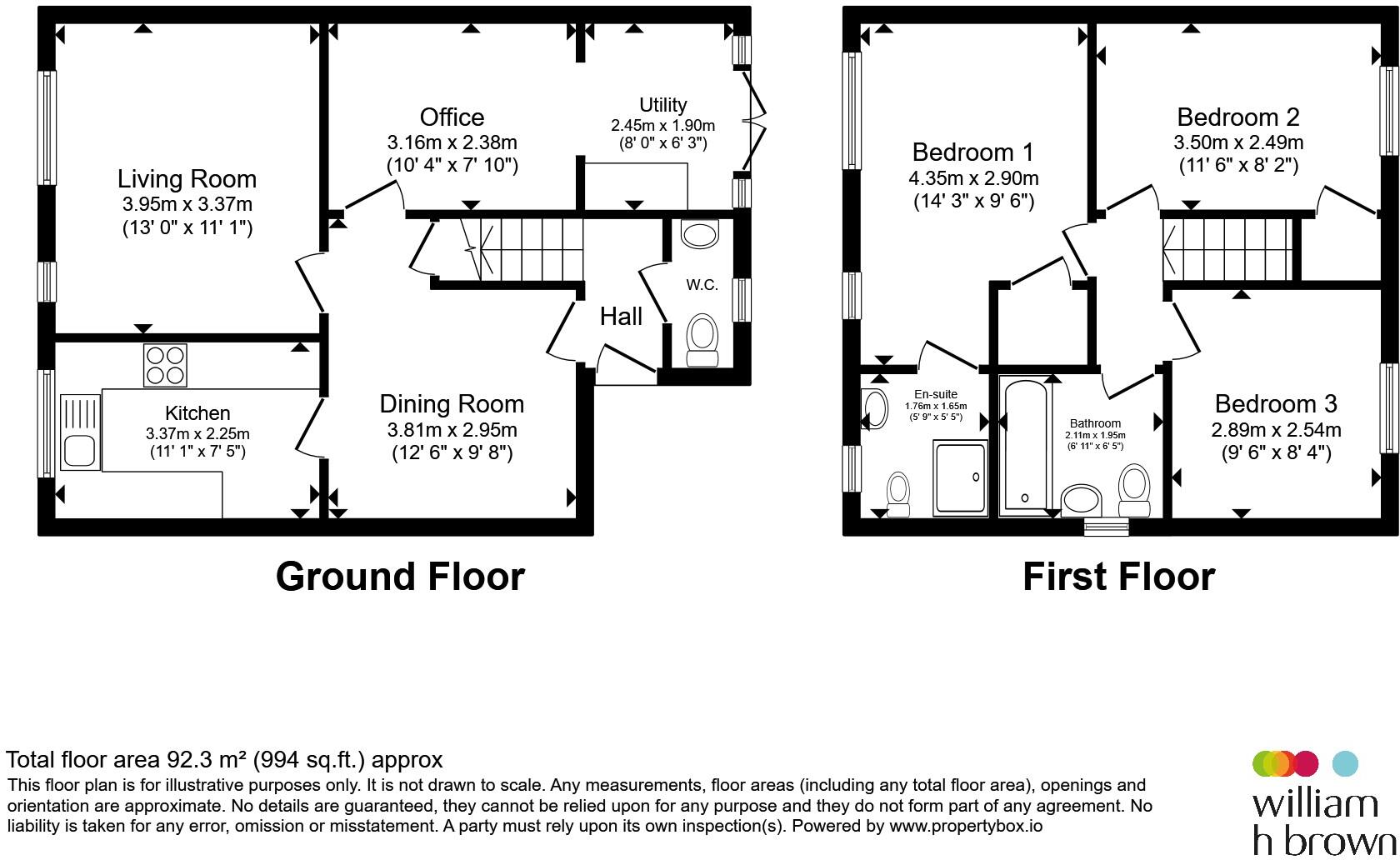 Lupin Close, Shirebrook, Mansfield floorplan