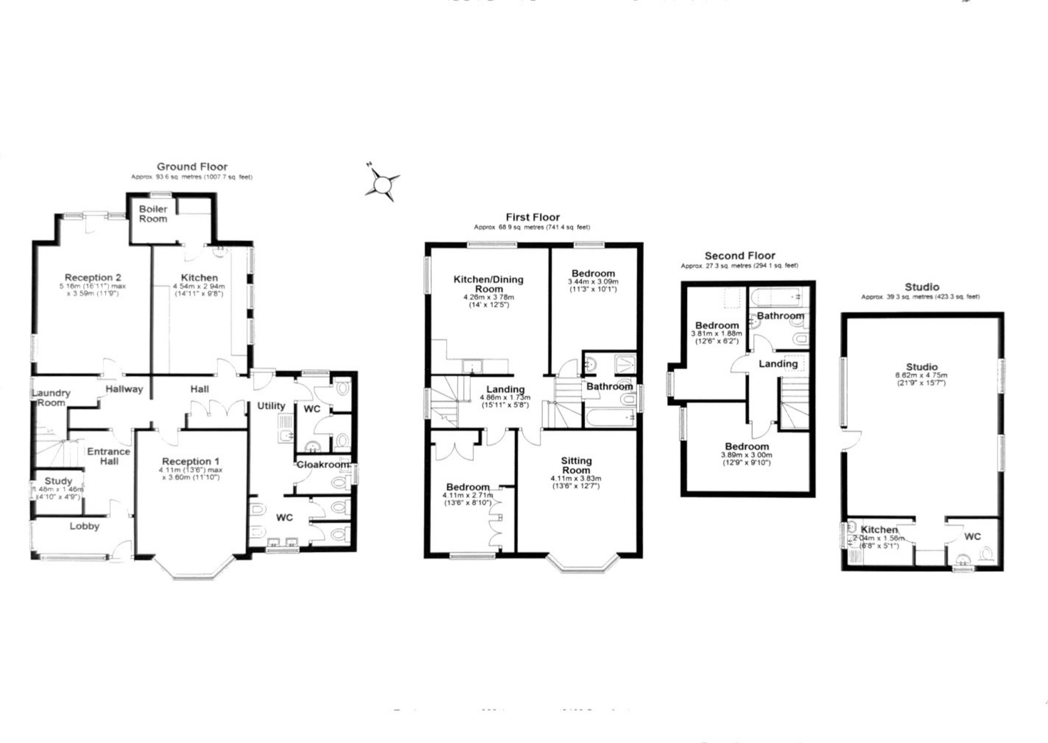 108, High Road, Felixstowe floorplan