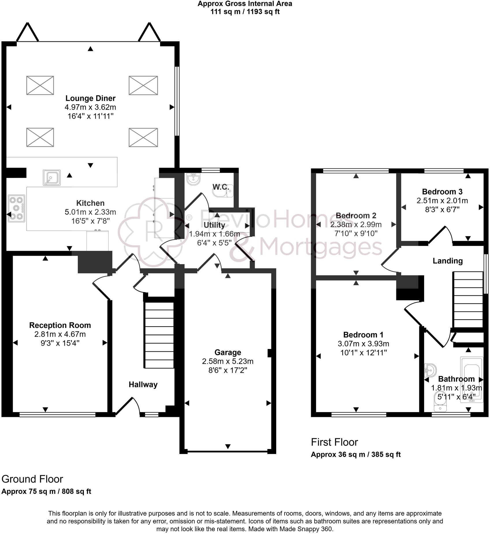 Weir Road, Milnrow, OL16 floorplan