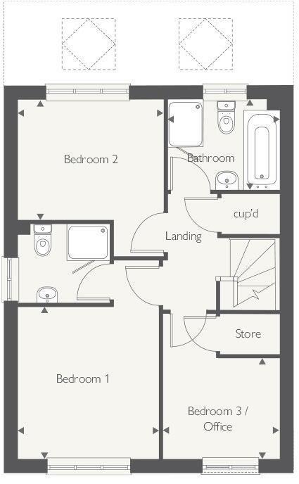 Alvaredus, Clifton, Nottingham, NG11 floorplan