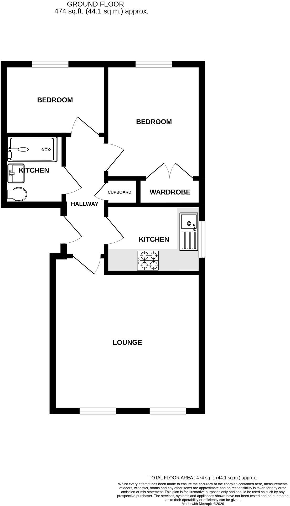 Tyrrell Crescent, South Wootton, King's Lynn, PE30 floorplan