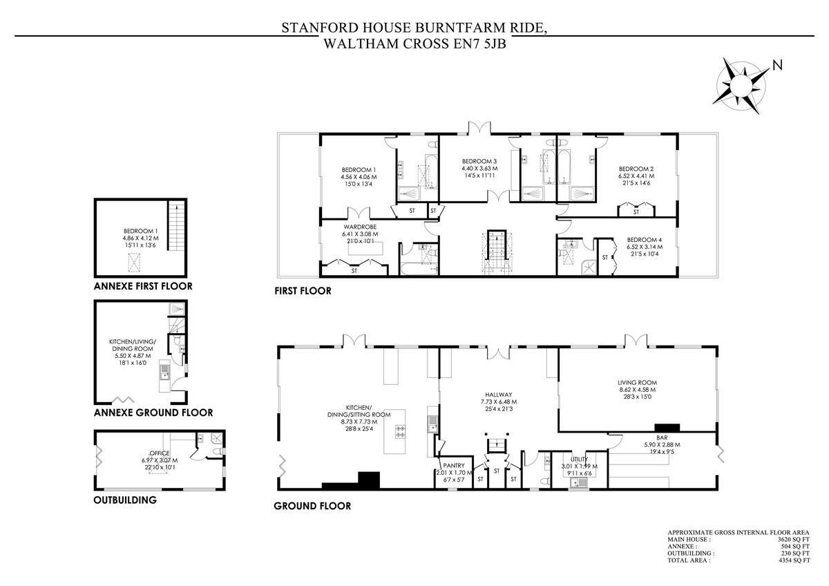 Burnt Farm Ride, Goffs Oak, EN7 floorplan