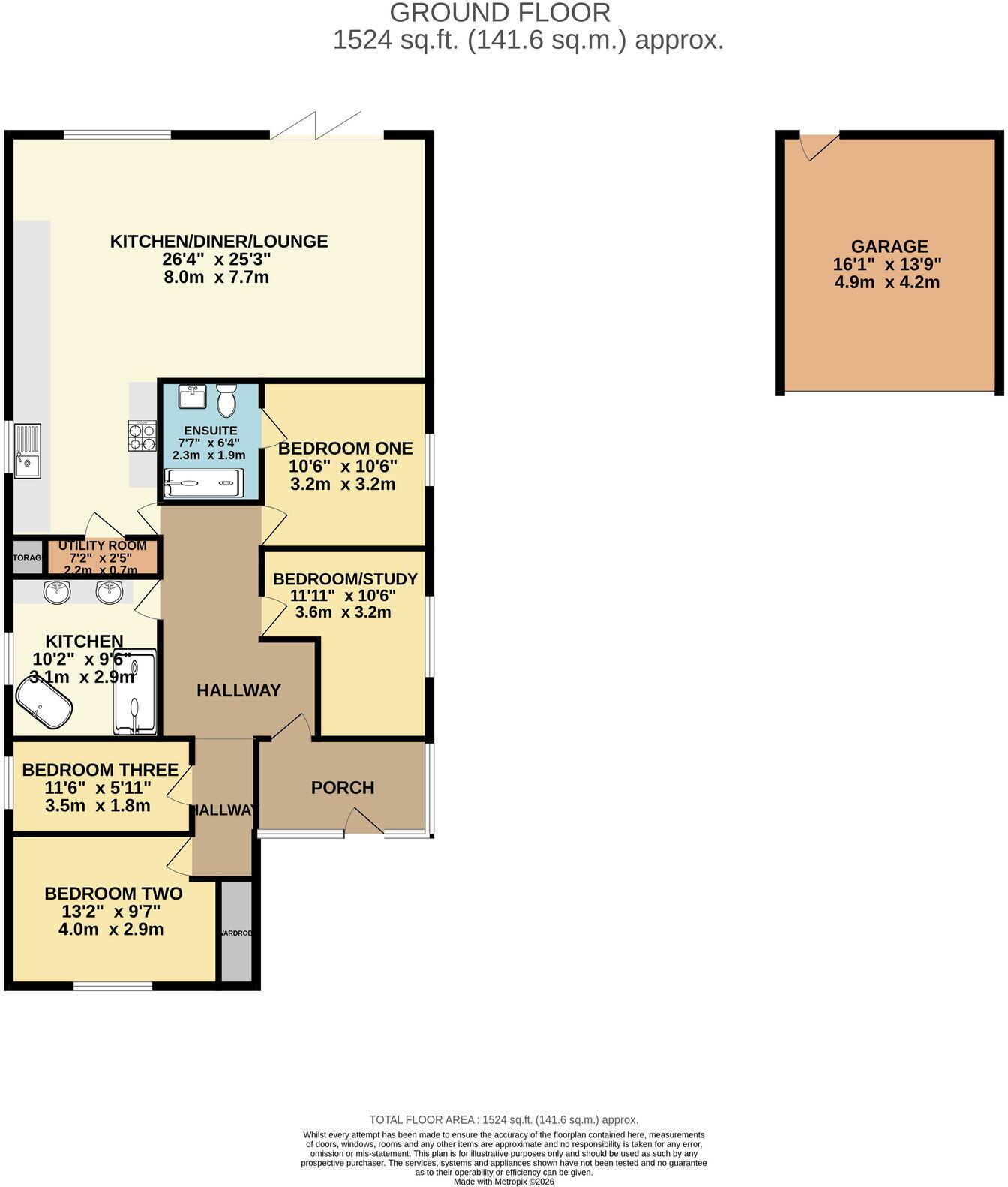 Shaws Lane, Walsall, WS6 6EQ floorplan