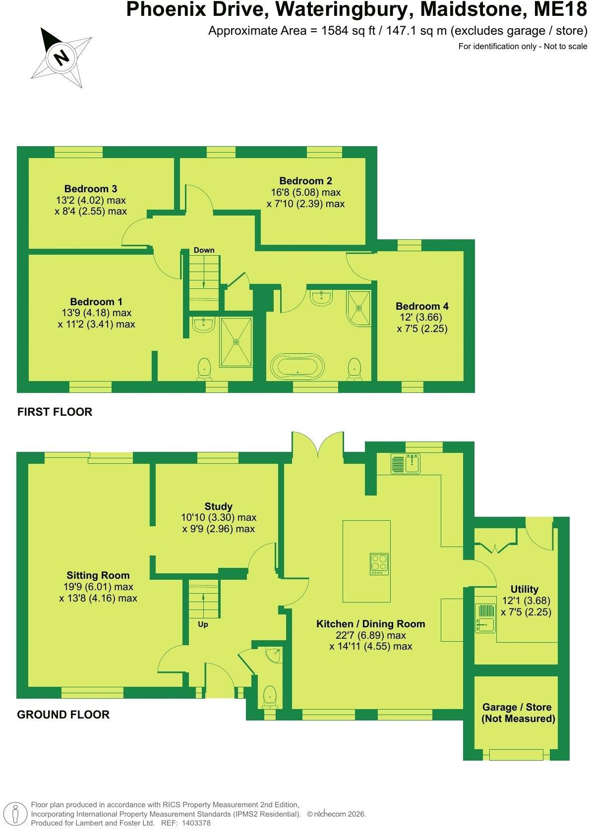 Phoenix Drive, Wateringbury floorplan