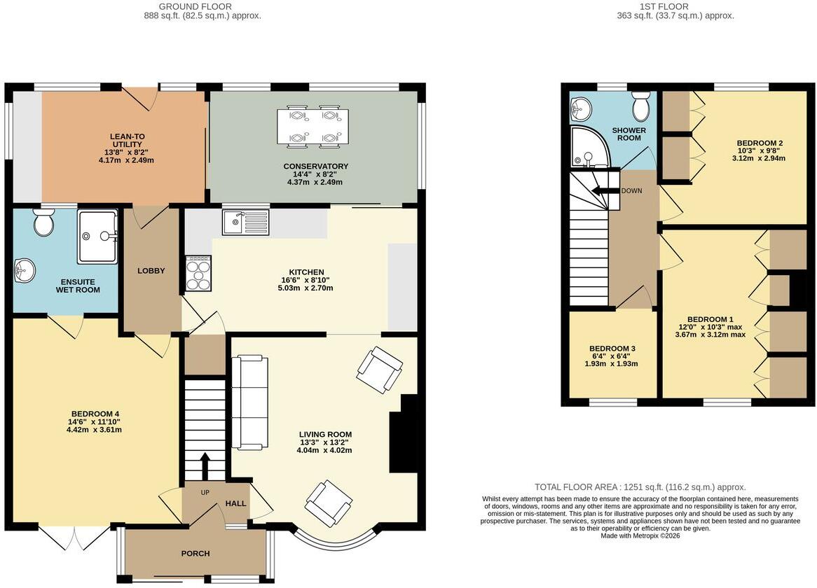Balmoral Road, Whitehaven, CA28 floorplan