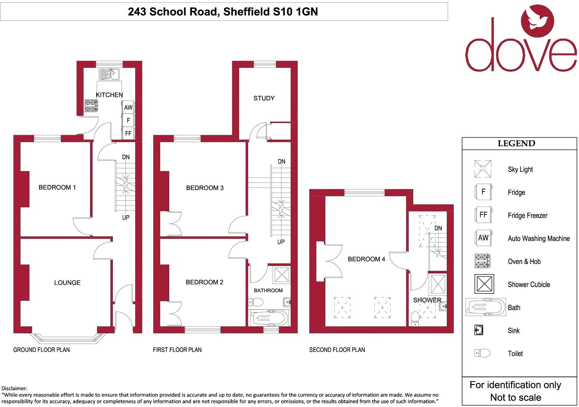 243 School Road, Crookes floorplan