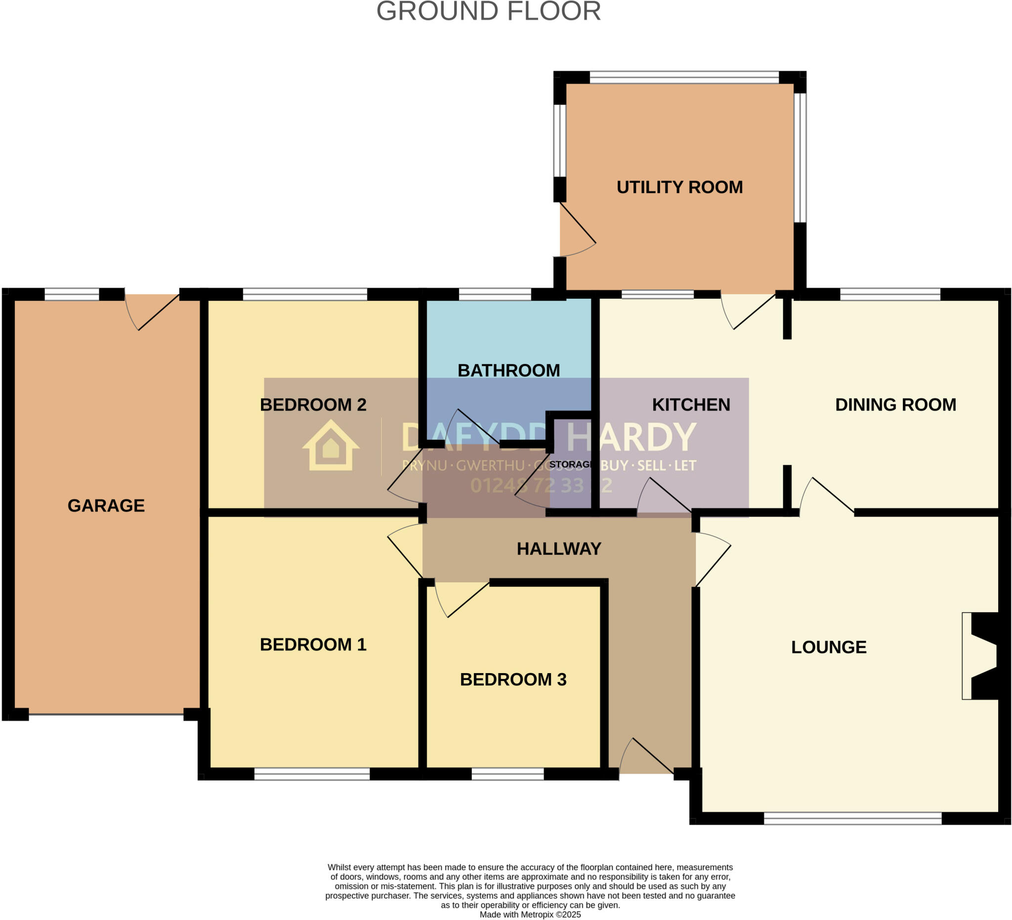 Y Fron Estate, Cemaes Bay, Isle of Anglesey, LL67 floorplan