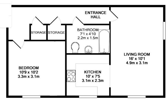 Bewick Court, Sible Hedingham, CO9 floorplan