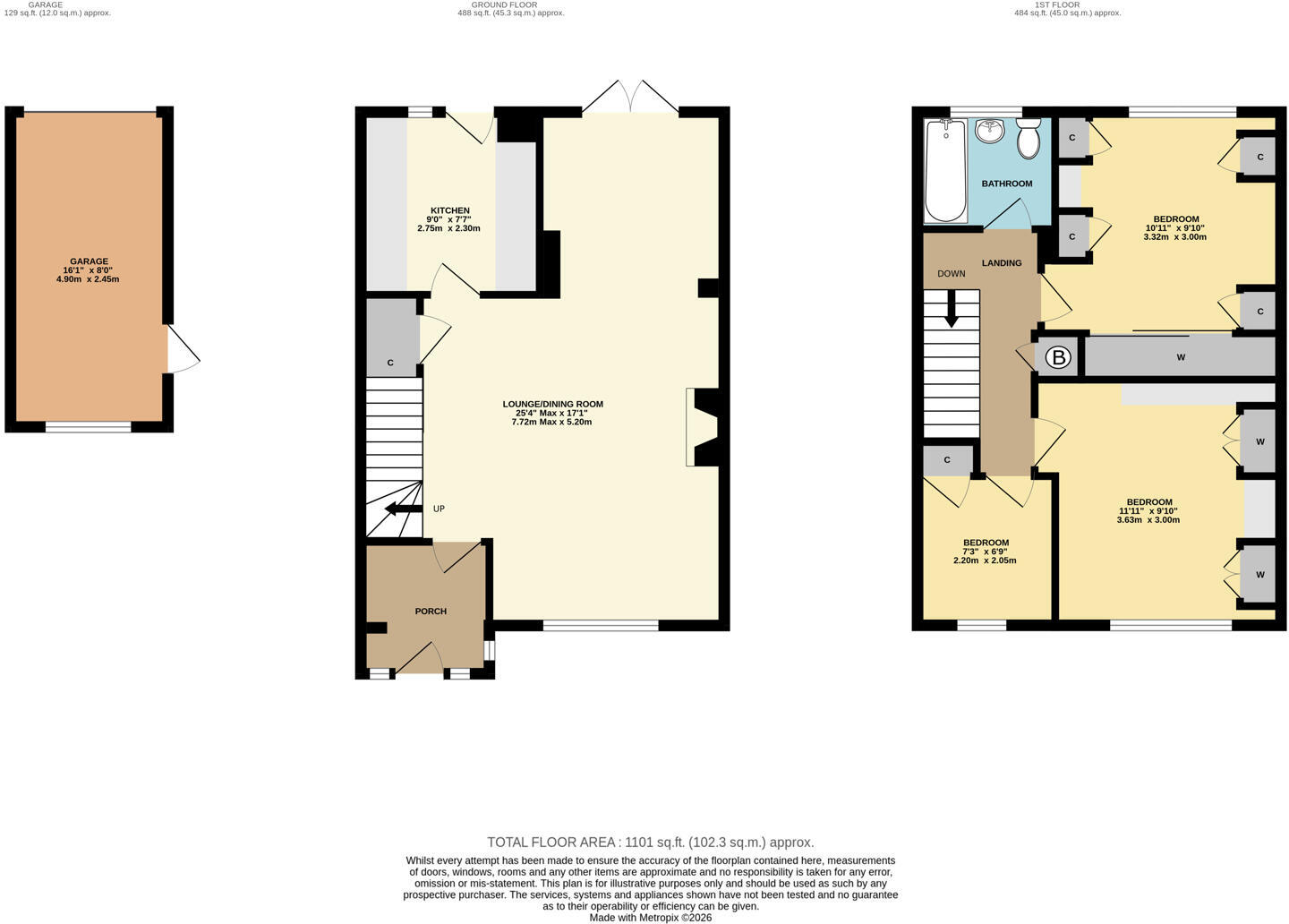 Bredon Avenue, Binley, Coventry floorplan