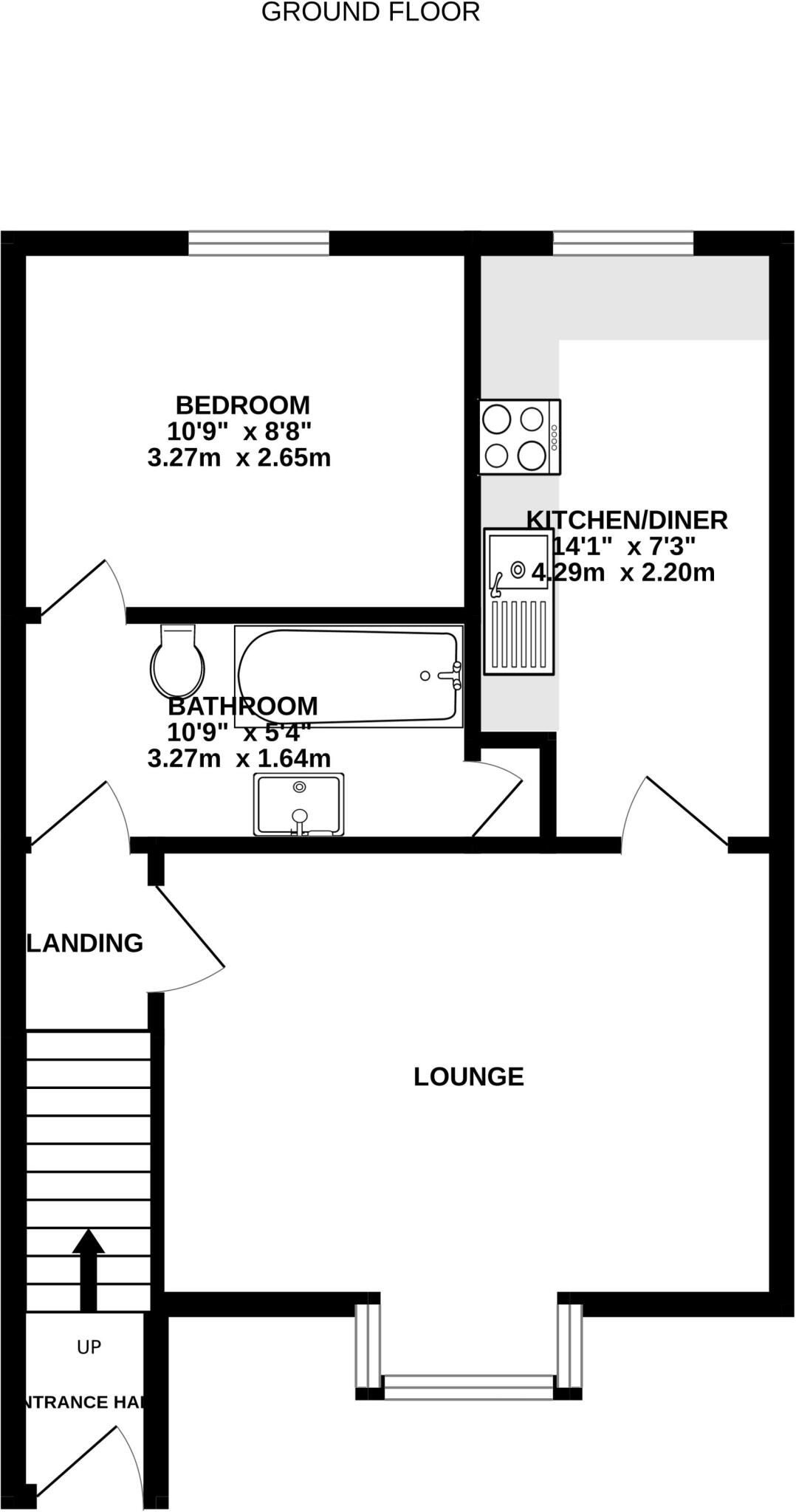 Lytham Walk, Eaglescliffe floorplan