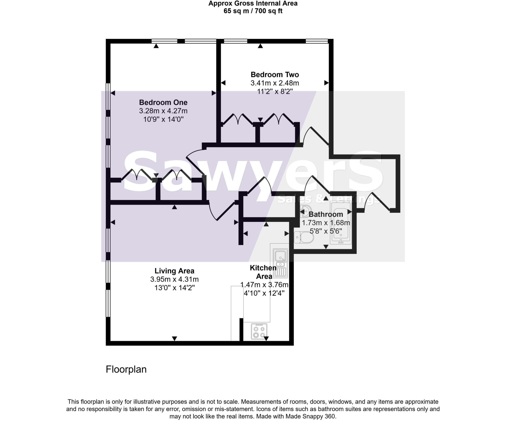 Hill Paul, Cheapside, Stroud floorplan