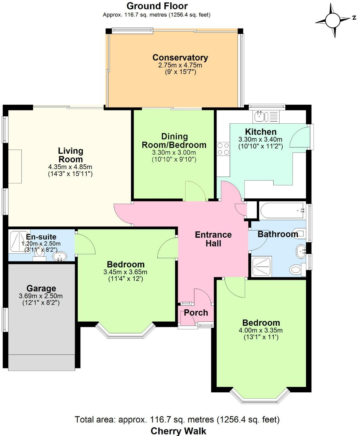 CHERRY WALK, Orsett Heath floorplan