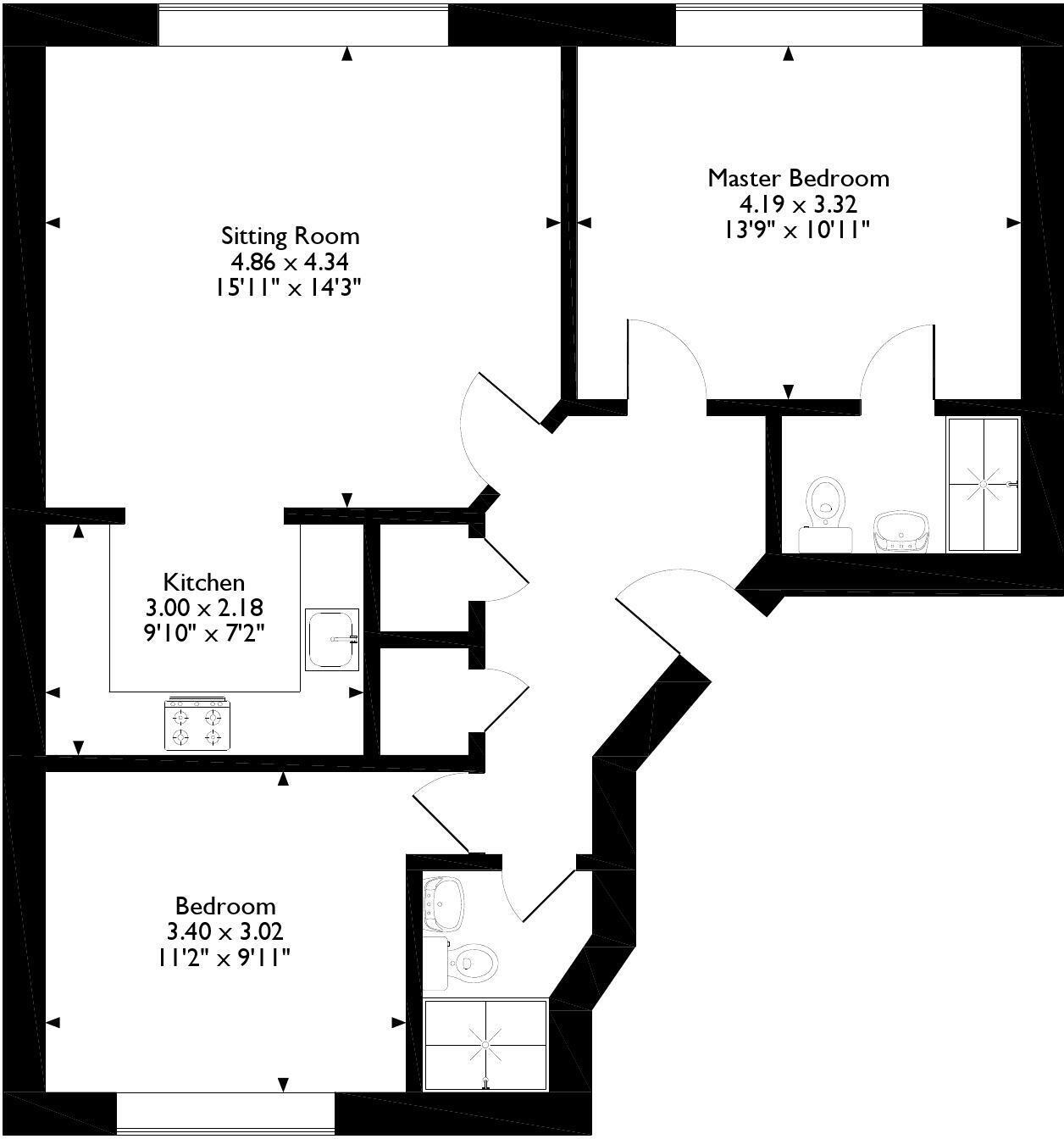 Fletcher Road, Gateshead, Tyne And Wear, NE8 floorplan