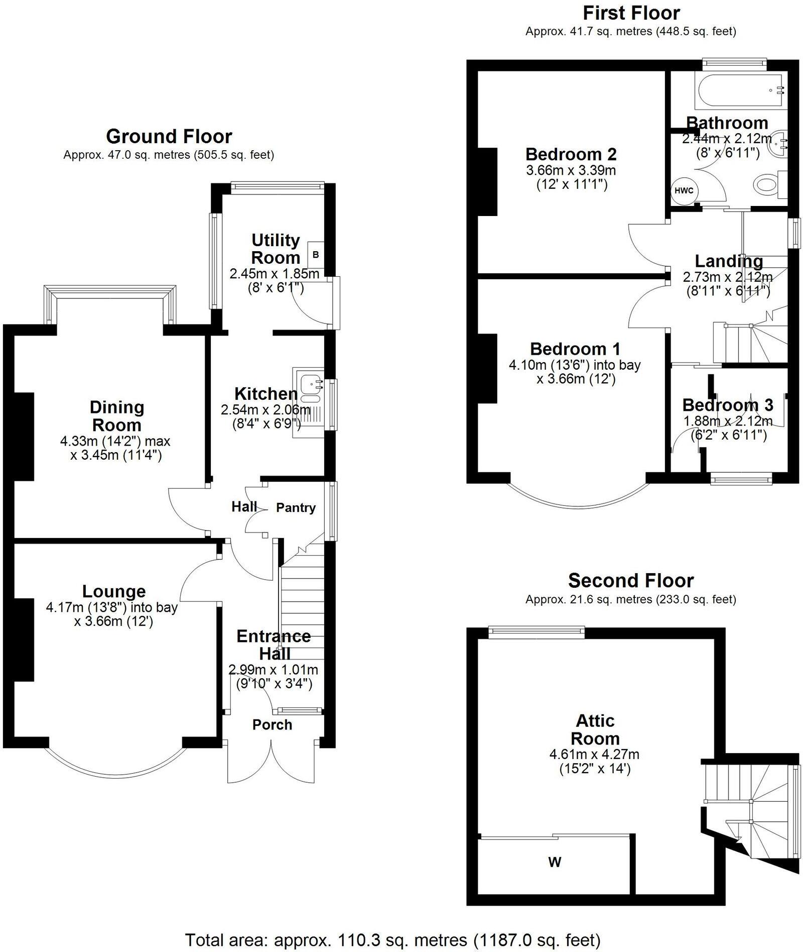 Chester Road, Hartford, CW8 floorplan