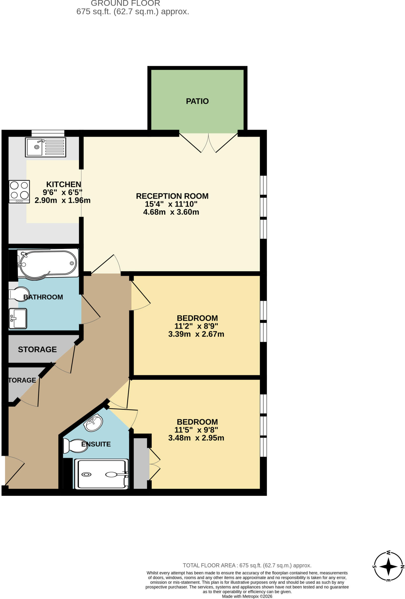 Albion Way, Edenbridge, Kent, TN8 floorplan