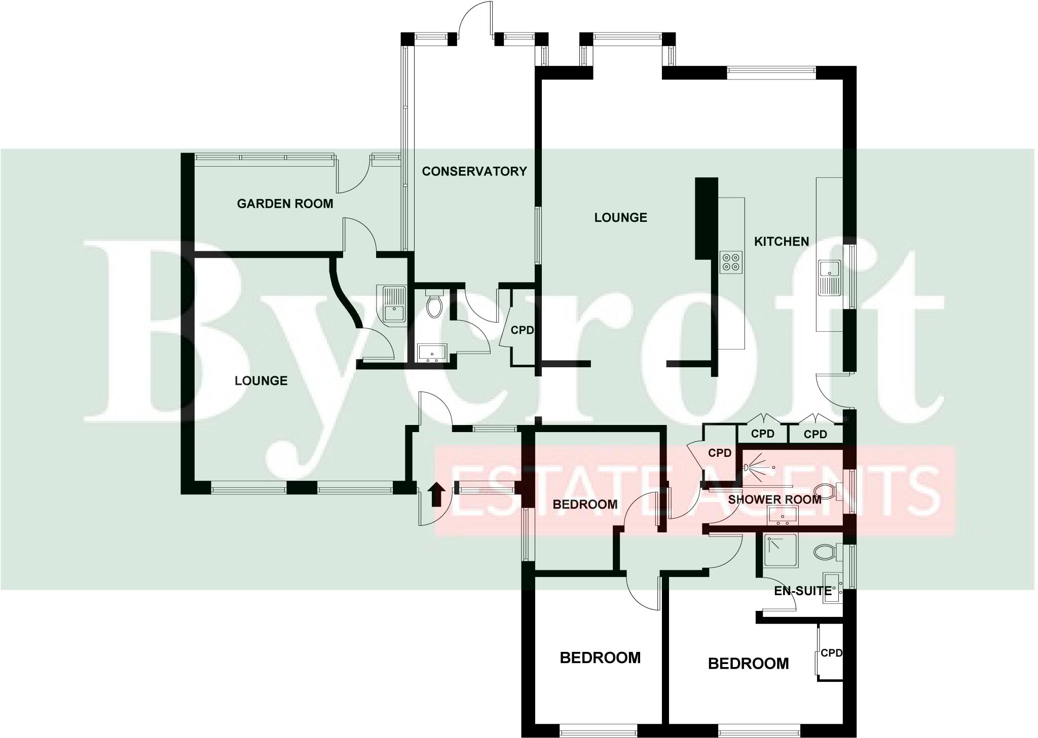 Shannon Drive, Caister-on-sea floorplan