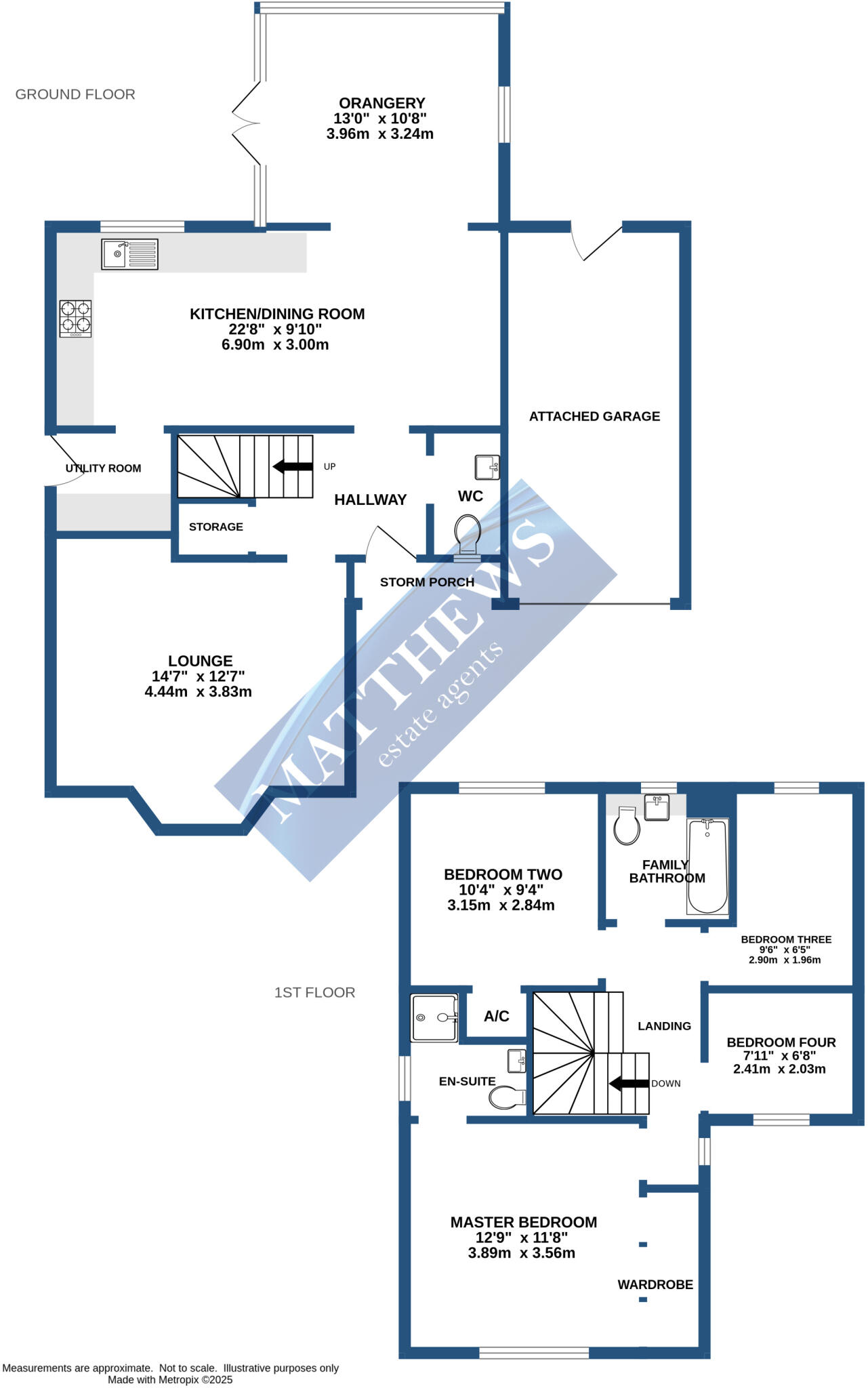 Allen Close, Old St Mellons, Cardiff, CF3 floorplan