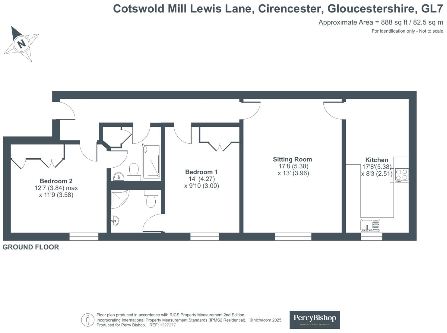 Lewis Lane, Cirencester, Gloucestershire, GL7 floorplan