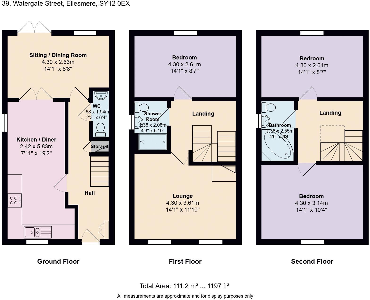 Watergate Street, Ellesmere floorplan