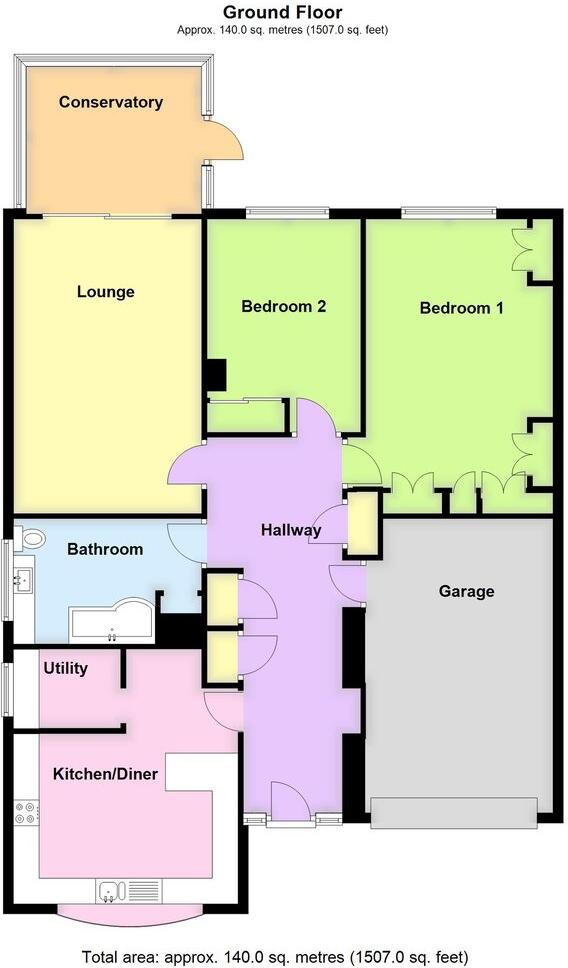 Blackthorn Lane, Boston, PE21 floorplan