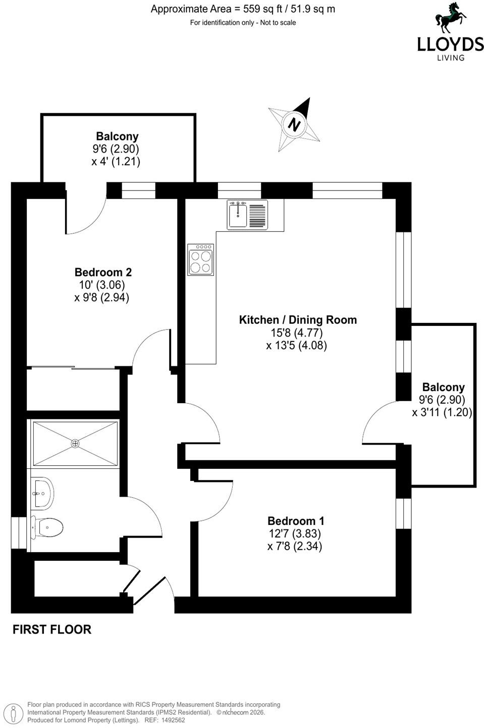 Pillings Court,, LE3 floorplan
