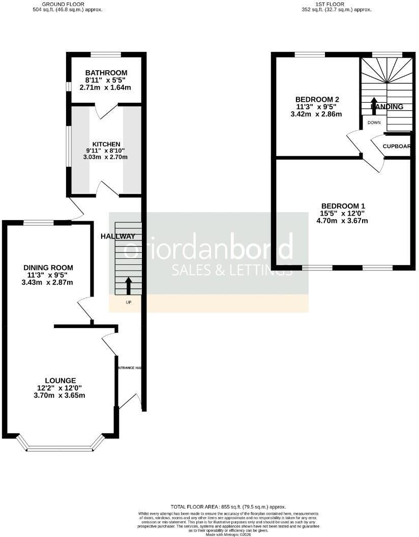 Queen Street, Rushden floorplan
