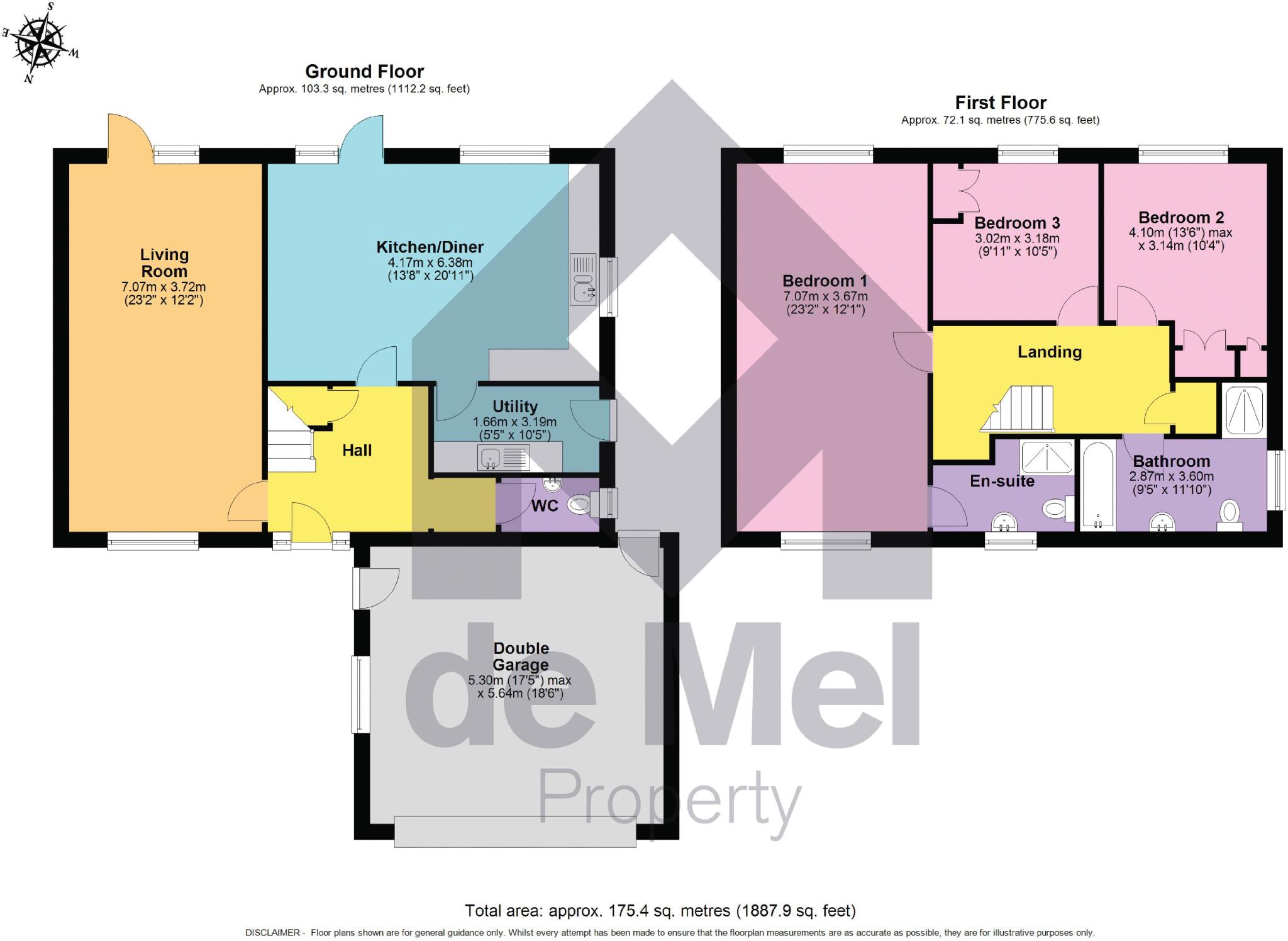Merestones Road, Cheltenham, GL50 floorplan