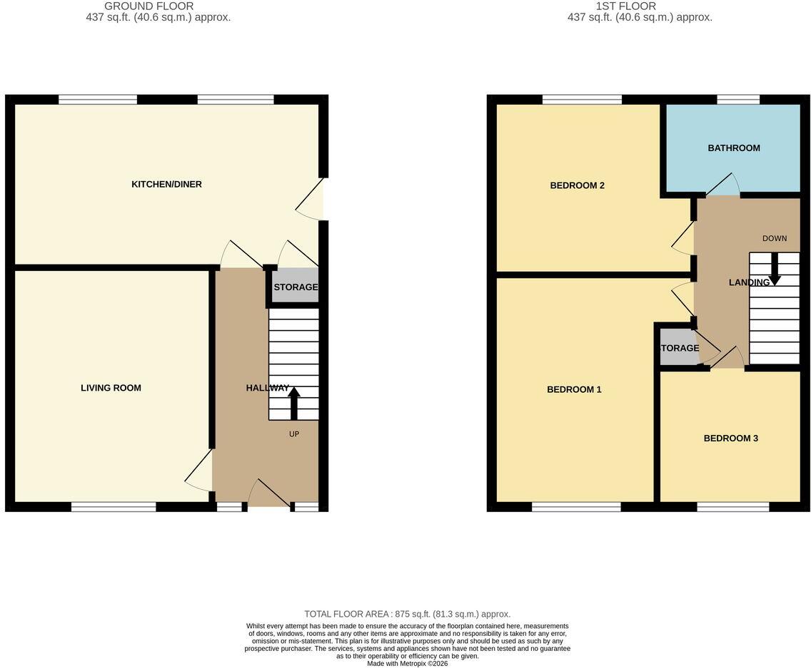 Georges Avenue, Bugbrooke, Northampton, NN7 floorplan