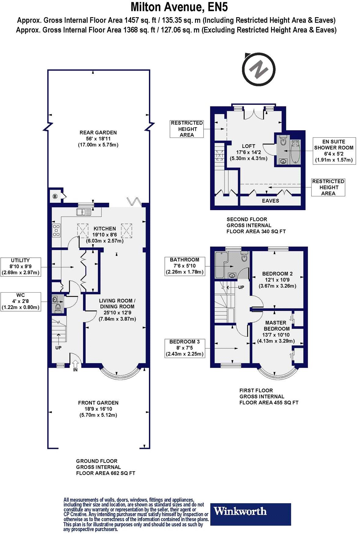 Milton Avenue, Barnet, EN5 floorplan
