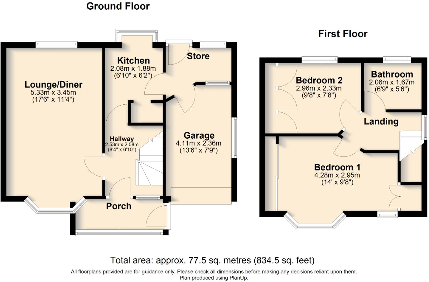 Milford Street, Colne floorplan