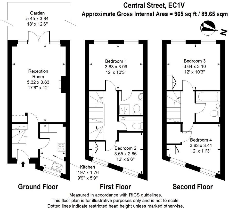 Central Street, Clerkenwell, EC1V floorplan
