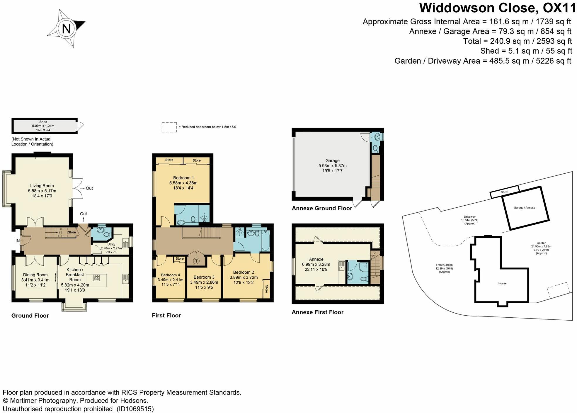 Widdowson Close, Didcot, OX11 floorplan