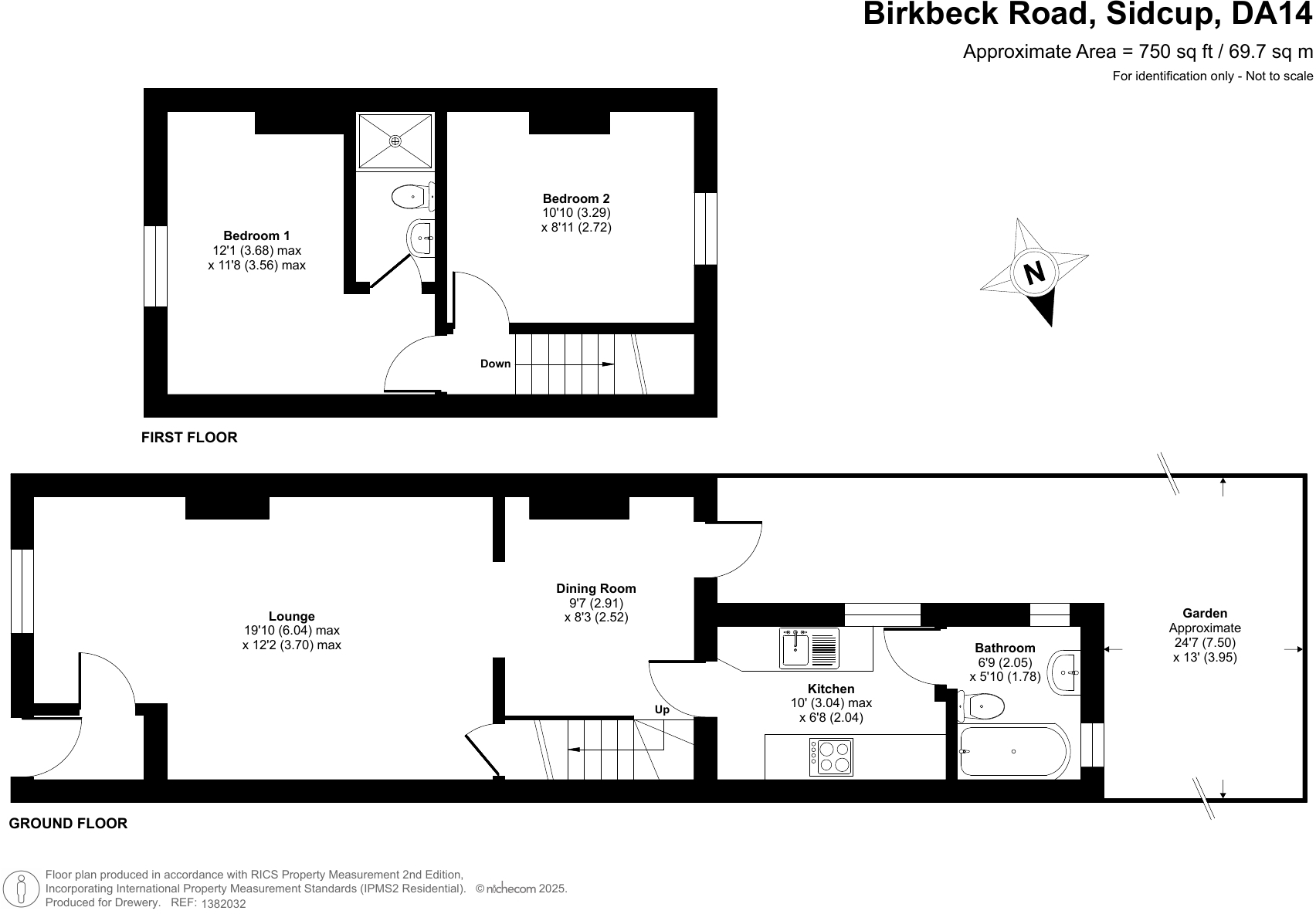 Birkbeck Road, Sidcup floorplan