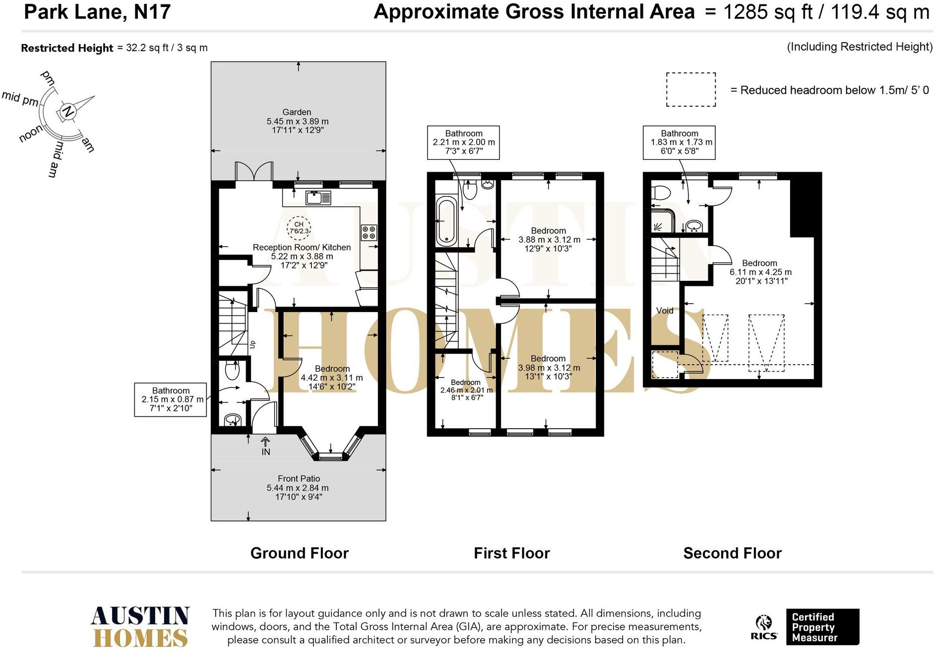 Park View Road, London, N17 floorplan