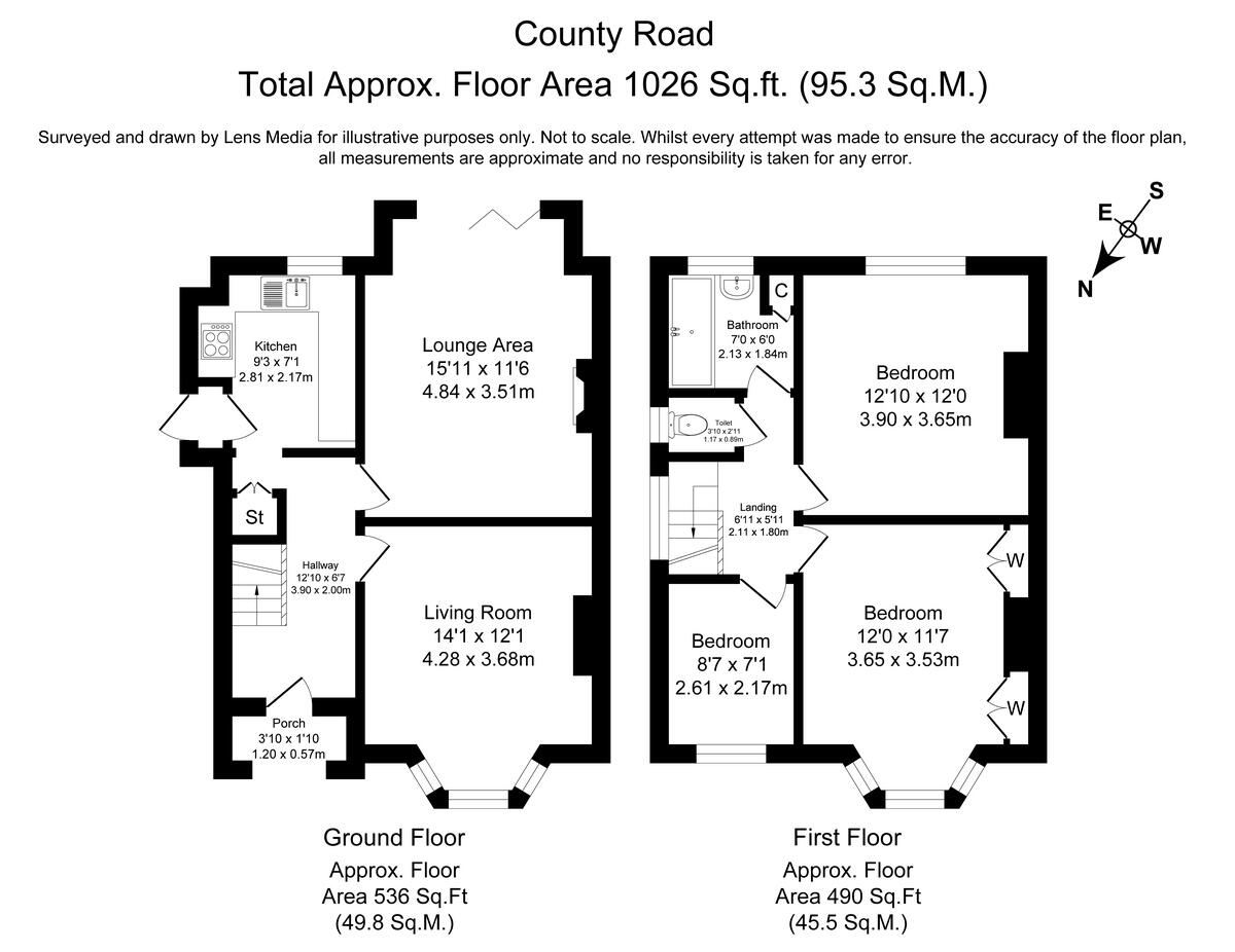 73, County Road, Ormskirk, L39 floorplan