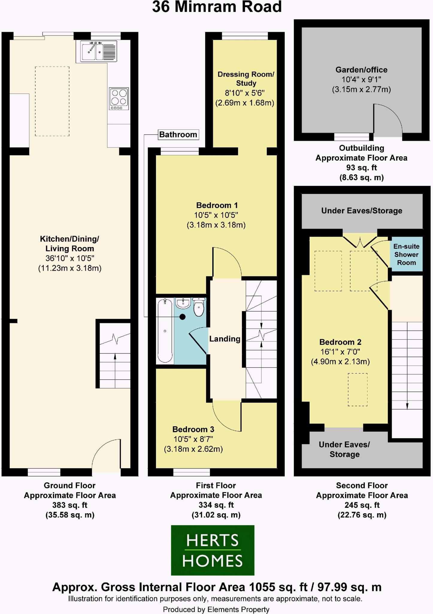 Mimram Road, Welwyn floorplan