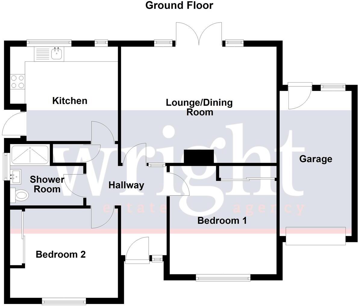 Fantastic Countryside Views * Wroxall floorplan
