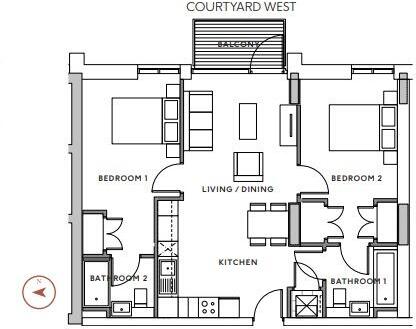 B75190LC, Hulme Street floorplan