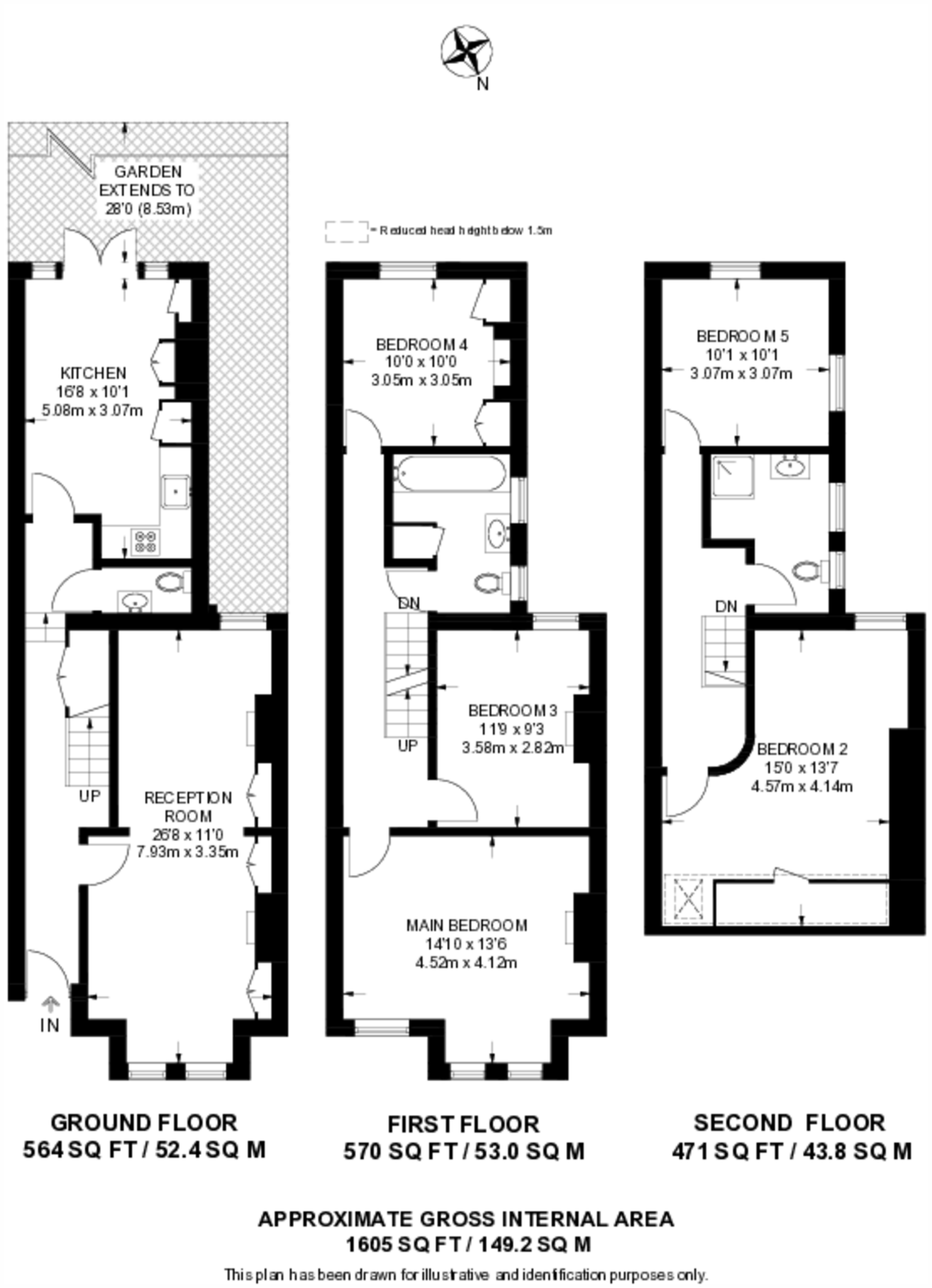 Crown Road, Muswell Hill, London, N10 floorplan