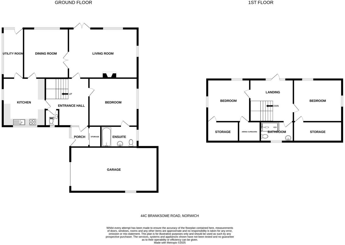 Branksome Road, Norwich, NR4 floorplan