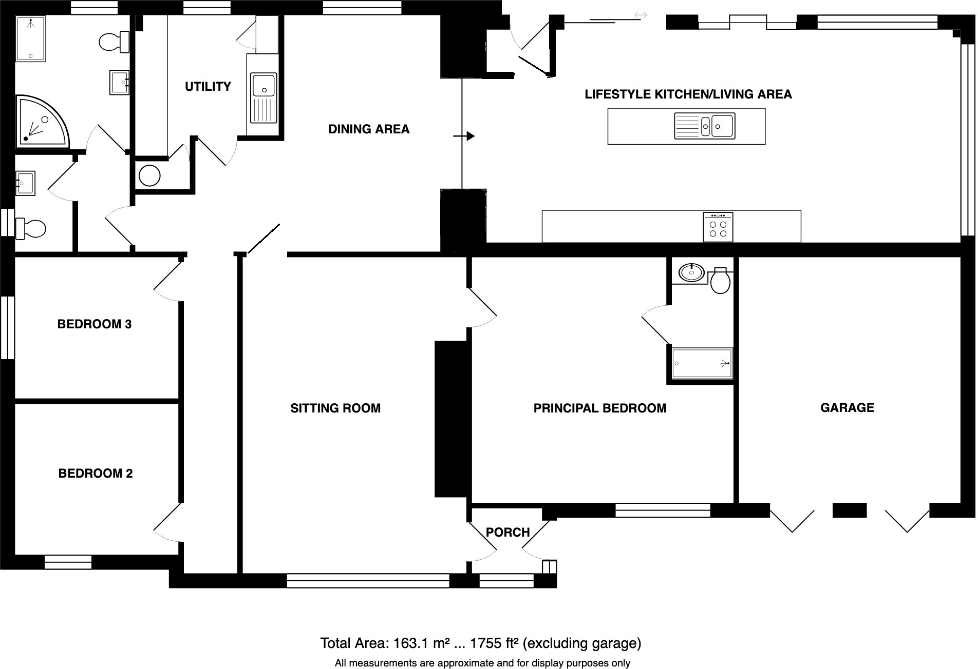Roughton, Near Cromer floorplan