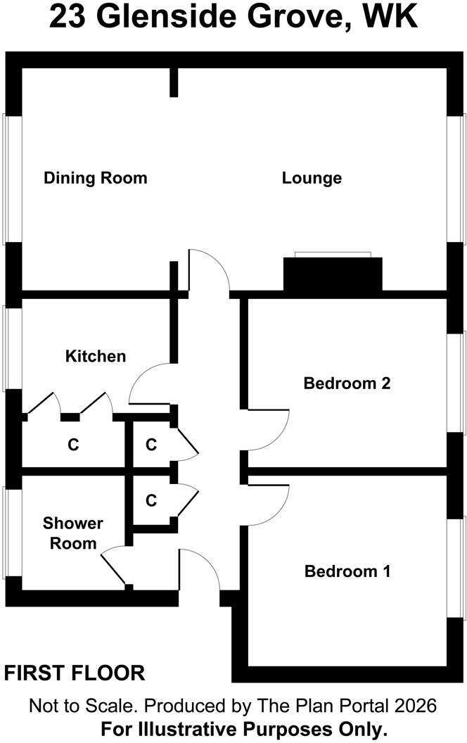 Glenside Grove, West Kilbride floorplan