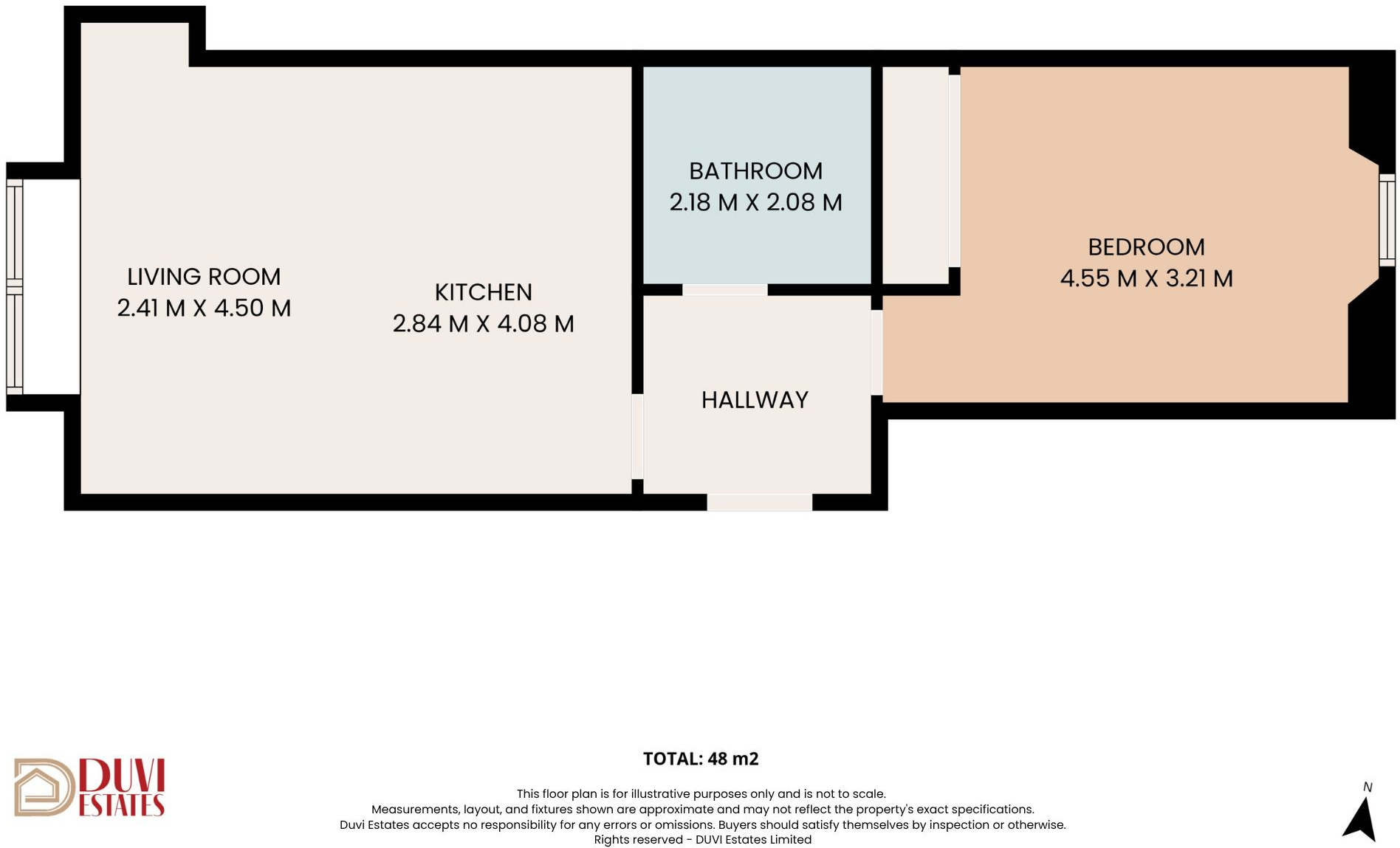46A, Barnton Street, Stirling, FK8 floorplan
