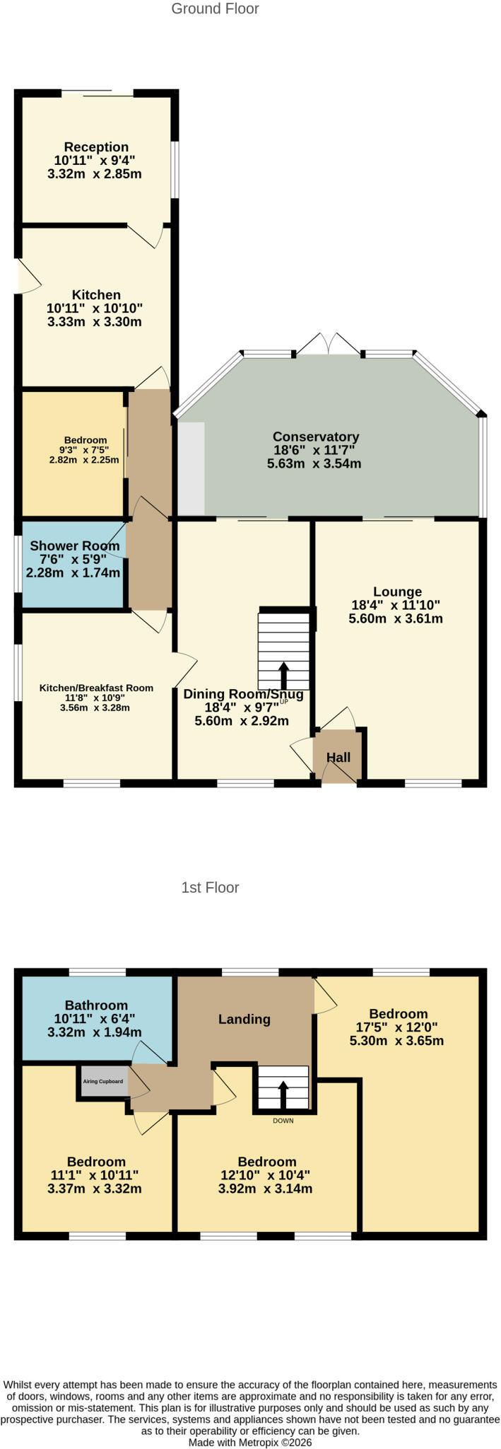Manor Close, East Brent, Somerset, TA9 floorplan
