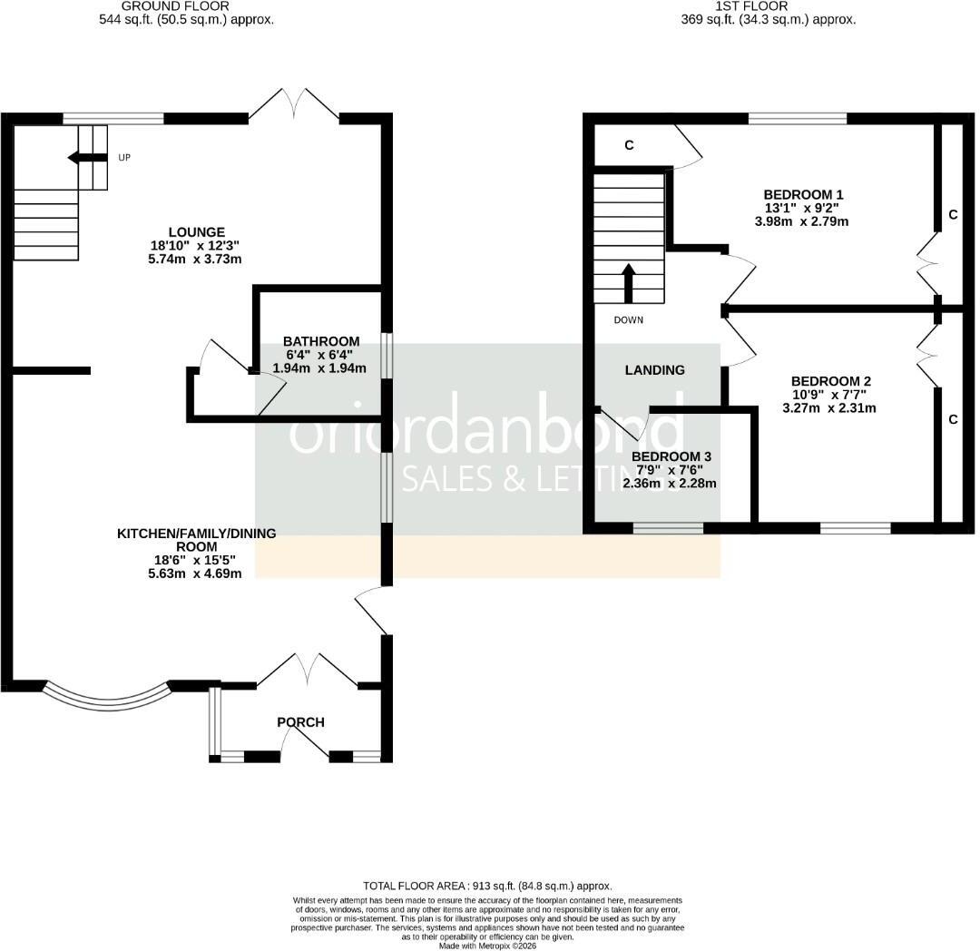 Brockwood Close, Duston, Northampton NN5 floorplan