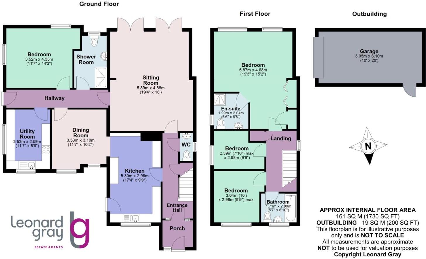 Seabrook Gardens, Boreham, Chelmsford floorplan