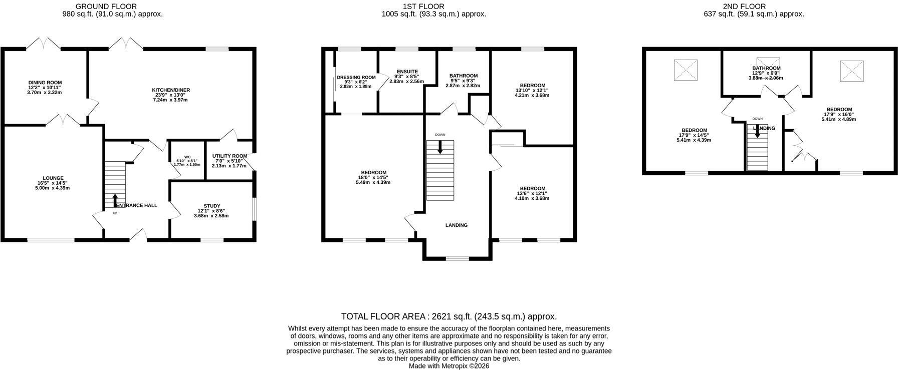 Prospero Drive, Wellingborough floorplan